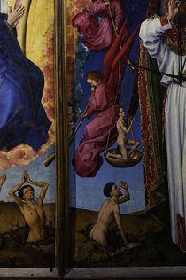 R.v.d. Weyden, Auferstehender, Seliger von klassik art
