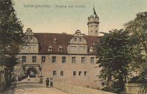 Glauchau, Schloss / Postkarte von klassik art
