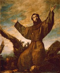 Ribera, Hl. Franziskus by klassik art