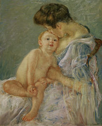 M.Cassatt, Mutterschaft by klassik art