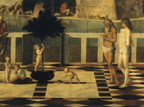G.Bellini, Religioese Allegorie, Ausschn. von klassik art