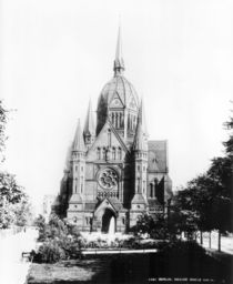 Berlin,Ansicht Hl.Kreuz Kirche/Foto Levy von klassik art