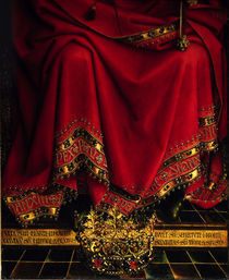 Krone / Jan v.Eyck, Genter Altar 1432 von klassik art