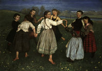 Hans Thoma, Kinderreigen /1872 by klassik art