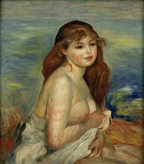 A.Renoir, Badende by klassik art