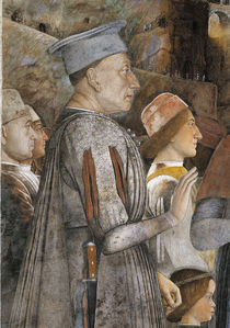 Lodovico Gonzaga, Ausschn. / A.Mantegna by klassik-art