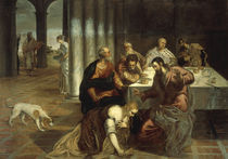 J.Tintoretto, Gastmahl im Hause Simons von klassik art