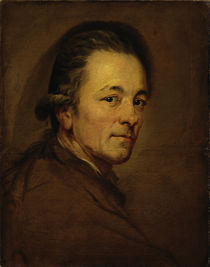 Anton Graff, Selbstbildnis 1781/82 by klassik art