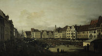 Dresden, Altmarkt / Bellotto by klassik art