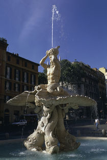 Rom, Fontana del Tritone / Foto