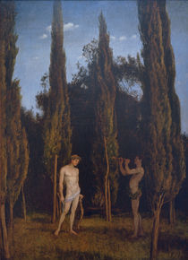 H.Thoma, Apoll und Marsyas by klassik-art