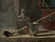 J.B.S.Chardin, Rauchnecessaire / Detail von klassik art