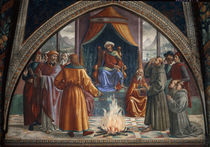 Ghirlandaio, Franziskus vor dem Sultan von klassik art
