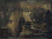 G.Courbet, Wassermuehle by klassik art