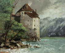 G.Courbet, Chateau de Chillon von klassik art