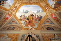 Perugino, Raffael u.a. / Fresko Bruschi by klassik-art