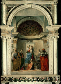 Giovanni Bellini, Madonna S.Zaccaria by klassik-art