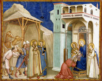 Giotto, Anbetung der Koenige / Assisi von klassik art