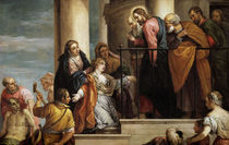 Teniers nach Veronese, Juengling zu Nain von klassik art