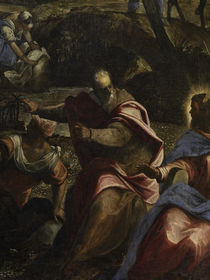 Tintoretto, Mannalese, Ausschn. by klassik art