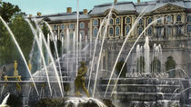 Peterhof, Schloss, Grosse Kaskade/ Foto von klassik-art