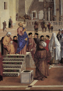 G.Bellini, Predigt des Markus by klassik art