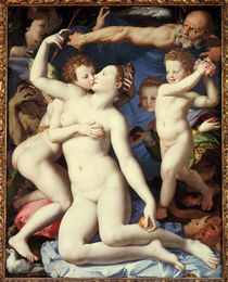 Agnolo Bronzino, Allegorie mit Venus... von klassik art