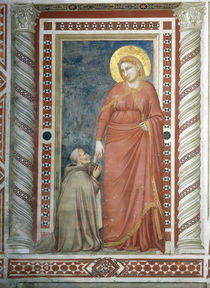 Giottoschule, Pontano vor Maria Magdalen von klassik art