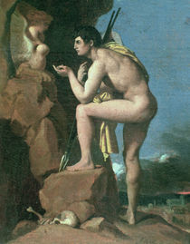 J.A.D.Ingres, Oedipus und die Sphinx by klassik art