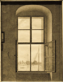 C.D.Friedrich, Blick aus dem Atelier.. by klassik art