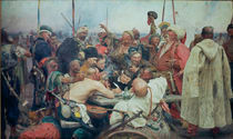 Ilja Repin, Die Saporosher Kosaken... von klassik art