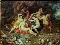 J.Brueghel d.Ae., Diana u.ihre Nymphen von klassik art