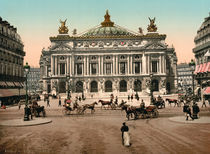 Paris,Aussenansicht Opera/Foto von klassik art