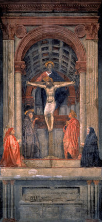 Masaccio. SS. Trinita von klassik art