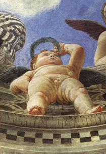Mantegna, Camera degli Sposi, Putto von klassik art