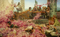 Die Rosen des Heliogabal / Alma Tadema by klassik art