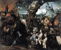 Bosch Nachahmer, Versuchung Antonius von klassik art