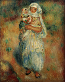 A.Renoir, Algerierin mit Kind von klassik art