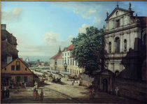 Warschau, Brigittinnenkirche / Bellotto von klassik-art