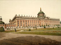 Potsdam, Neues Palais, Gartenseite /1898 von klassik art