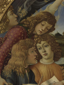 Botticelli, Madonna Magnificat, Engel von klassik art