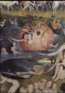 Bosch, Garten der Lueste, Ausschnitt by klassik art