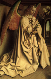 Jan v.Eyck, Genter Altar, Engel / 1432 von klassik-art