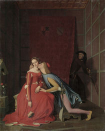 J.A.D.Ingres, Paolo u.Francesca by klassik art