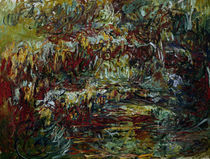 C.Monet, Die japanische Bruecke by klassik art