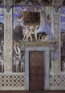 Mantua, Camera degli Sposi, Westwand by klassik art