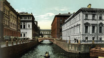 St.Petersburg, Wintergraben / Fotochrom von klassik art