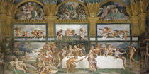 Giulio Romano, Bankett der Goetter von klassik art