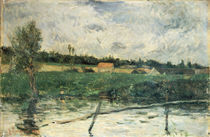 Gauguin, Landschaft in der Bretagne/1879 by klassik art