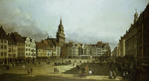 Dresden, Altmarkt / Bellotto by klassik-art